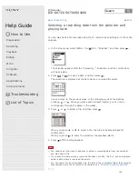 Preview for 182 page of Sony ICD-SX1000 Help Manual