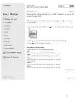 Preview for 219 page of Sony ICD-SX1000 Help Manual