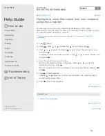 Preview for 230 page of Sony ICD-SX1000 Help Manual