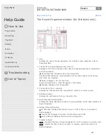 Preview for 238 page of Sony ICD-SX1000 Help Manual