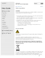 Preview for 251 page of Sony ICD-SX1000 Help Manual