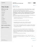 Preview for 256 page of Sony ICD-SX1000 Help Manual