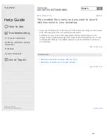 Preview for 262 page of Sony ICD-SX1000 Help Manual