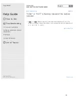 Preview for 274 page of Sony ICD-SX1000 Help Manual