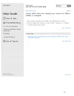 Preview for 287 page of Sony ICD-SX1000 Help Manual