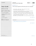 Preview for 306 page of Sony ICD-SX1000 Help Manual