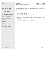 Preview for 308 page of Sony ICD-SX1000 Help Manual