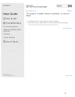 Preview for 310 page of Sony ICD-SX1000 Help Manual