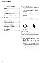 Preview for 2 page of Sony ICD-SX25 - Icd Recorder Service Manual