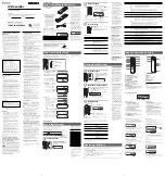 Sony ICD-SX46 - Ic Recorder Operating Instructions preview