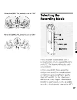 Предварительный просмотр 29 страницы Sony ICD-SX700 Operating Instructions Manual