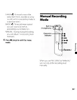 Предварительный просмотр 33 страницы Sony ICD-SX700 Operating Instructions Manual