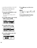 Предварительный просмотр 36 страницы Sony ICD-SX700 Operating Instructions Manual