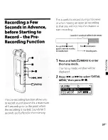 Предварительный просмотр 37 страницы Sony ICD-SX700 Operating Instructions Manual