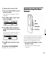 Предварительный просмотр 59 страницы Sony ICD-SX700 Operating Instructions Manual