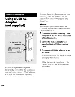 Предварительный просмотр 124 страницы Sony ICD-SX700 Operating Instructions Manual