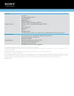 Preview for 5 page of Sony ICD-SX712D Specifications