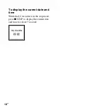 Preview for 18 page of Sony ICD-SX713/ICD-SX813 Operating Instructions Manual