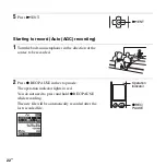 Preview for 22 page of Sony ICD-SX713/ICD-SX813 Operating Instructions Manual