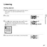 Preview for 25 page of Sony ICD-SX713/ICD-SX813 Operating Instructions Manual