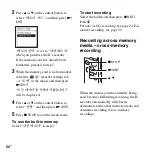 Preview for 50 page of Sony ICD-SX713/ICD-SX813 Operating Instructions Manual