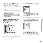 Preview for 59 page of Sony ICD-SX713/ICD-SX813 Operating Instructions Manual