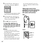 Preview for 60 page of Sony ICD-SX713/ICD-SX813 Operating Instructions Manual