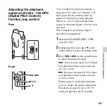 Preview for 63 page of Sony ICD-SX713/ICD-SX813 Operating Instructions Manual