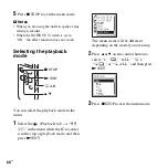 Preview for 66 page of Sony ICD-SX713/ICD-SX813 Operating Instructions Manual