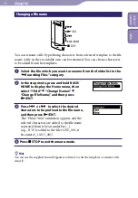 Предварительный просмотр 66 страницы Sony ICD-TX50 Operating Instructions Manual