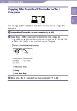 Предварительный просмотр 85 страницы Sony ICD-TX50 Operating Instructions Manual