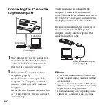 Preview for 84 page of Sony ICD-UX200 - Digital Flash Voice Recorder Operating Instructions Manual