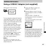 Preview for 95 page of Sony ICD-UX200 - Digital Flash Voice Recorder Operating Instructions Manual