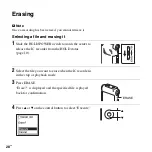 Preview for 28 page of Sony ICD-UX512 Operating Instructions Manual