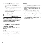 Preview for 64 page of Sony ICD-UX512 Operating Instructions Manual