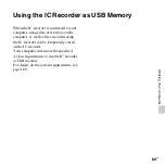 Preview for 89 page of Sony ICD-UX512 Operating Instructions Manual