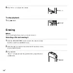 Предварительный просмотр 10 страницы Sony ICD-UX512F Quick Start Manual