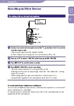 Предварительный просмотр 39 страницы Sony ICD-UX523 Operating Instructions Manual