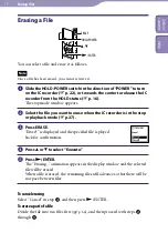 Предварительный просмотр 57 страницы Sony ICD-UX523 Operating Instructions Manual