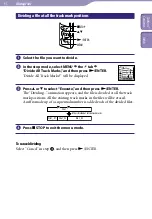 Предварительный просмотр 65 страницы Sony ICD-UX523 Operating Instructions Manual