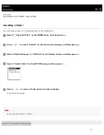 Preview for 110 page of Sony ICD-UX560 Help Manual