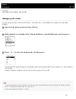 Preview for 125 page of Sony ICD-UX560 Help Manual