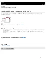 Preview for 169 page of Sony ICD-UX560 Help Manual