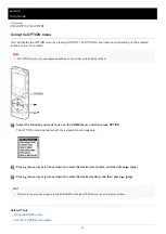 Предварительный просмотр 14 страницы Sony ICD-UX570 Help Manual