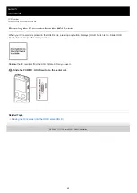 Предварительный просмотр 49 страницы Sony ICD-UX570 Help Manual