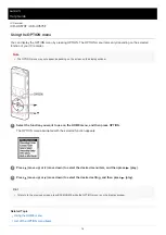 Preview for 14 page of Sony ICD-UX570F Help Manual