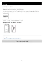 Preview for 48 page of Sony ICD-UX570F Help Manual