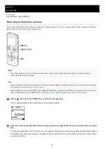 Preview for 49 page of Sony ICD-UX570F Help Manual