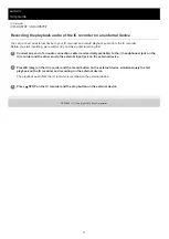 Preview for 77 page of Sony ICD-UX570F Help Manual