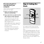 Preview for 7 page of Sony ICD-UX71F - Digital Flash Voice Recorder Quick Start Manual